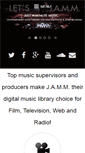 Mobile Screenshot of justaminutemusic.com